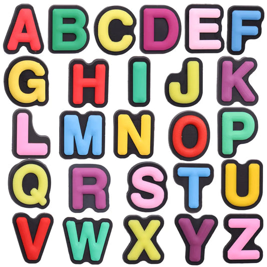 Multicolor letters